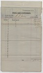 1895 June 30: Voucher, of B.F. Jones, deputy marshal, for fees and expenses; George J. Crump, U.S. marshal