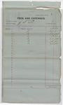 1895 June 30: Voucher, of J.B. Lee, deputy marshal, for fees and expenses; George J. Crump, U.S. marshal