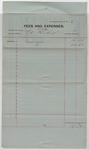 1895 June 30: Voucher, of E.D. Parker, deputy marshal, for fees and expenses; George J. Crump, U.S. marshal