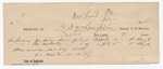 1895 July 11: Receipt, of S.P. McLaughlin, deputy marshal; to J.S. Hood for feeding of Joe Diner and William Mohardy, U.S. prisoners