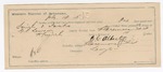 1895 July 18: Certificate of employment, for C.C. Alberty, guard; Smith and Parks, U.S. prisoners; G.P. Lawson, deputy marshal