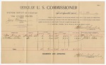 1895 October 8: Voucher, U.S. v. Joe Prince, assault with intent to kill; Stephen Wheeler, commissioner; William Tredo, Arthur Allen, witnesses; W.J. Fleming, witness of signatures; G.J. Crump, U.S. marshal