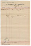 1895 August 10: Voucher, U.S. v. Will Mitchell; George J. Crump, U.S. marshal; C.J. Lamb, deputy marshal; William Miller, witness