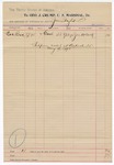1895 August 13: Voucher, U.S. v. Bob Beard; George J. Crump, U.S. marshal; James Taylor, deputy marshal; James McCarty, witness