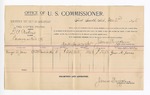 1895 December 3: Voucher, U.S. v. L.P. Perkins, larceny; James Brizzolara, commissioner; George A. Jones, witness; G.J. Crump, U.S. marshal