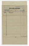 1895 December 31: Receipt, of James Taylor, deputy marshal, for expenses and fees; George J. Crump, U.S. marshal