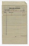 1895 December 31: Receipt, of Charles McIntosh, deputy marshal, for expenses and fees; George J. Crump, U.S. marshal