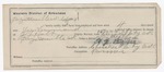 1896 September 3: Certificate of employment, for H.J. Kiser, guard; Lewis Drummand, U.S. prisoner; J.L. Holt, deputy marshal