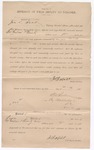 1896 October 1: Receipt, of J.L. Holt, deputy marshal; includes expenses incurred for services; Stephen Wheeler, clerk; I.M. Dodge, deputy clerk; George J. Crump, U.S. marshal