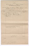 1897 February 13: Receipt, of R.T. Bumpers, deputy marshal, for services serving subpoena; Stephen Wheeler, clerk; Bogen McMurtrey, James Bortin, Thomas Lawson, M. Enrich, witnesses