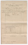 1897 February 15: Voucher, of R.T. Bumpus, deputy marshal, for services serving subpoena; Stephen Wheeler, clerk; William Craig, R.C. Davis, Dan Van Hoose, witnesses
