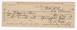 1897 February 4: Certificate of employment, for R.C. Cobb, guard in charge of Lute Blevins, Lon Flipps and other prisoners; G.P. Lawson, deputy U.S. marshal