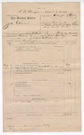 1897 February 5: Voucher, R.T. Bumpers, deputy marshal, for services rendered in U.S. v. John Chambers, contempt of court; Stephen Wheeler, district clerk; James F. Read, assistant attorney