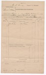 1897 March 2: Voucher, of C.L. Bowden, deputy marshal, for services serving subpoena in U.S. v. Leonard Williams; Stephen Wheeler, clerk; John Fulsom, witness; James F. Read, assistant attorney