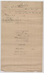 1897 March 31: Voucher, of D.A. Eoff, deputy marshal; for expenses incurred in serving of subpoena in U.S. v. Luke Blevins; U.S. v. Lou Flippo; U.S. v. Martin Blevins; U.S. v. Andrew Blevins; U.S. v. E.J. Rhodes
