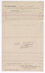 1897 April 8: Voucher, to Municipal Water Works Company for jail's water tax; George J. Crump, marshal; Thomas H. Barnes, attorney; S.J. Rosamond, company representative