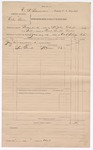 1897 January 20: Voucher, U.S. v. Ellis Batt; E.S. Bowman, deputy marshal; Lewis Quinton, witness; Stephen Wheeler, clerk