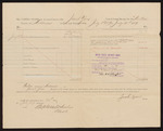 1889 November 08: Voucher, to Jacob Yoes, U.S. marshal, for fees and expenses, support for prisoners, fees of Jurors, pay of bailiffs, fees of witnesses; Stephen Wheeler, clerk; William H.H. Clayton, attorney; R.A. Caldwell, feeding prisoner; G.S. Winston, Zachariah Wells, R.B. Creekman, Isaac C. Yoes, Benjamin F. Ayers, bailiff; J.A. Hammersly, crier