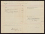 1890 July 24: Voucher, to Jacob Yoes, U.S. marshal, for support of prisoners; William H.H. Clayton, attorney; S.A. Williams, deputy marshal; Stephen Wheeler, clerk; I.M. Dodge, deputy clerk