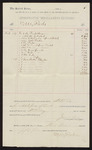 1890 March 31: Voucher, to Jacob Yoes, U.S. marshal, for miscellaneous expenses in U.S. court; expenses include stationary from E.M. Rodes; stenographer services from James A. Carbary; janitorial services from Lee Thompson; William H.H. Clayton, attorney; Stephen Wheeler, clerk; I.M. Dodge, deputy clerk