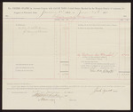 1891 January 21: Voucher, to Jacob Yoes, marshal, for support of prisoners; includes cost to Charles A. Birnie and H.C. Birnie for burying prisoners; William H.H. Clayton, district attorney; Stephen Wheeler, clerk; I.M. Dodge, deputy clerk