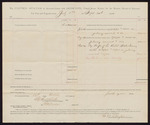 1892 October 12: Voucher, to Jacob Yoes, marshal, for fees and expenses; William H.H. Clayton, attorney; Stephen Wheeler, clerk; I.M. Dodge, deputy clerk