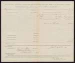 1893 April 28: Voucher, to Jacob Yoes, marshal, for fees and expenses; James Read, attorney; Stephen Wheeler, clerk; I.M. Dodge, deputy clerk