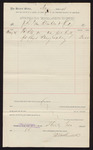 1894 June 30: Voucher, to George J. Crump, marshal, for miscellaneous expenses; to J.D. Van Winkle for stationary, Gazette Publishing Company for supplies, Alexander May for services as janitor, G.E. Rider for services as stenographer; James F. Read, attorney; Stephen Wheeler, clerk; I.M. Dodge, deputy clerk