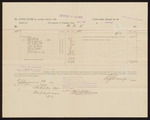 1897 May 29: Voucher, to George J. Crump, marshal, for support of prisoners; B.J. Dunn, Ice and Coal Company, Paul Gwenyel, Tiler Dove Company, Hunt Nanee, Water Works Company, and others, paid; Stephen Wheeler, clerk; I.M. Dodge, deputy clerk; Thomas H. Barnes, attorney