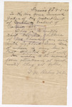 1904 August 5: Letter, to Hosea Townsend, judge; Jason Chandler, defendant; S.M. Rickey, doctor