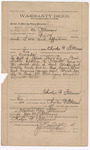 1906 January 11: Deed, of warranty from John N. Pittman, Jennie M. Pittman, grantor; Charles F. Pittman, grantee; J.S. Regan, notary public; T.R. Wright, circuit clerk; F.E. Murrah, deputy clerk