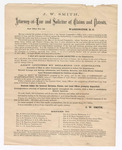 Unknown: Form, blank, Attorney-at-Law and Solicitor of Claims and Patents; J.W. Smith, attorney; J.M. Bodhead, comptroller
