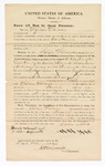 Bond, for appearance, U.S. v. William Williams, for larceny; James Churchill, U.S. commissioner [2 copies with no surety]