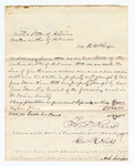 1873 February 28: Proclamation of worth, signed N.D. Reyes, H. Davies, Daniel A. Hicks, Arch Scraper, and John B. Jones, agent for the Cherokees