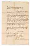 1873 May 10: Information filed by J.H. Smith regarding U.S. v. Sam Lareux, for murder of George Elum and his daughter; signed James Churchill