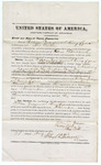 1873 August 27: Bond for U.S. v. Wilson Yeager and Henry Lyons, introducing liquor , Alex Porter, surety; Floyd Babcock, commissioner