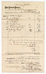 Voucher, to B.F. Atkinson, includes items such as lanterns, coal oil, and nails; James O. Churchill, U.S. clerk of court; E.B. Hanke's, jailor