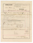 Voucher, U.S. v. Bud Dean, larceny; includes cost of travel expenses, mileage, feeding prisoner, and guard; Ralph Overtree, Lewis Overtree, One Cerwolly, and Affie Clay; J.B. Roberts, guard; Albert C. Savage, deputy U.S. marshal; Floyd C. Babcock, U.S. commissioner