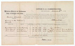 Voucher, U.S. v. Reuben Dunford, larceny; includes cost of per diem and mileage; Lewis W. Robinson, Mary Gunn, and Mary Lewis, witnesses; James O. Churchill, U.S. commissioner