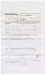 1874 November 17: Voucher, U.S. v. W.D. Wilder, larceny; includes cost of subpoenaed witness, A.J. King; served by James Brizzolara