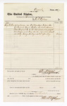 1877 August 31: Voucher, to D.P. Upham; includes cost of attendance in court