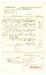 Voucher, U.S. v. Colbert Anderson, Wilburn Anderson, and Will Spring, larceny; includes cost of mileage, feeding two prisoners, and travel expenses; Thomas Bingham, posse comitatus; John Kendrick, guard; Ellen McKenney, Anthony McKenney, and Isam McKenney, witnesses; J.W. Searle, deputy U.S. marshal; D.P. Upham, U.S. marshal; Stephen Wheeler, U.S. clerk of court