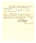 Voucher, U.S. v. James F. Fagan, complaint at law; D.P Upham, U.S. marshal; William W. Bailey, Jeremiah R. Kannaday, and Raphael M. Johnson