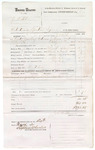 1880 March 20: Voucher, U.S. v. J. Peffet, introducing spirituous liquors; includes cost of mileage, feeding one prisoner, and committing to jail; Claud Cox, posse comitatus; Red Bird Smith, witness; J.C. Wilkinson, U.S. deputy marshal; Stephen Wheeler, commissioner and clerk