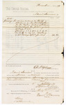 1880 February 04: Voucher, to Daniel Harrison; includes cost for services rendered as bailiff in attendance of the U.S. district court; D.P. Upham, U.S. marshal; Stephen Wheeler and G.S. Williams, clerks; C.M. Barnes, witness of signature