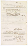 1880 March 31: Voucher, to John Paterson; includes cost of services rendered as bailiff in attendance before the U.S. district court; D.P. Upham, U.S. marshal; Stephen Wheeler, clerk