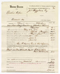 Voucher, U.S. v. Cornelius Depar, assault with intent to kill; includes cost of mileage, feeding one prisoner, and committing to jail; Ben F. Ayers, posse comitatus; Charles Duncan, guard; Robert Kile and Frank McDonald, witnesses; W.R. Ayers, deputy U.S. marshal; Stephen Wheeler and James Brizzolara, U.S. commissioners