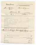 1880 May 24: Voucher, U.S. v. James Cheathan, et.al, introducing spirituous liquors; includes cost of mileage and subpoenaed witnesses; Jackson Loving and Michael French, witnesses; J.H. Berry, U.S. deputy marshal