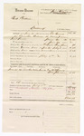 1880 July 01: Voucher, U.S. v. Bud Perdue, larceny; includes cost of warrant, mileage, and feeding two prisoners; One McTherren and Steve Johnson, witnesses; Ed Burns, U.S. deputy marshal; James Brizzolara, commissioner