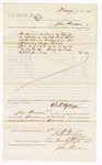1880 July 01: Voucher, to John Paterson; includes cost for services rendered as bailiff in attendance of U.S. district court; D.P. Upham, U.S. marshal; Stephen Wheeler and G.S. Williams, clerk